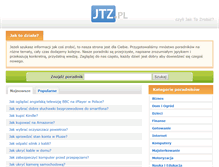 Tablet Screenshot of jtz.pl